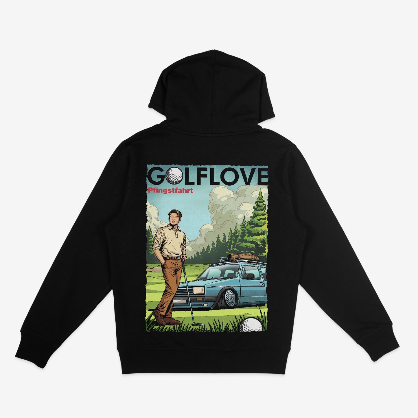 Golflove Hoodie [Backprint]